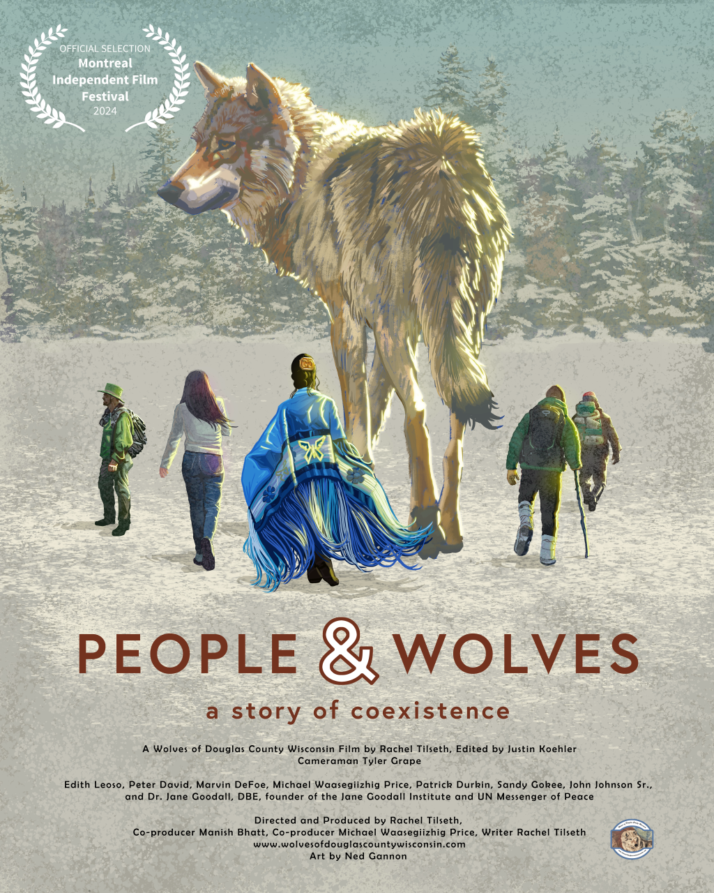 People and Wolves Selected Best Short Documentary Winter 2024 Seasonal Winner at the Montreal Independent Film Festival