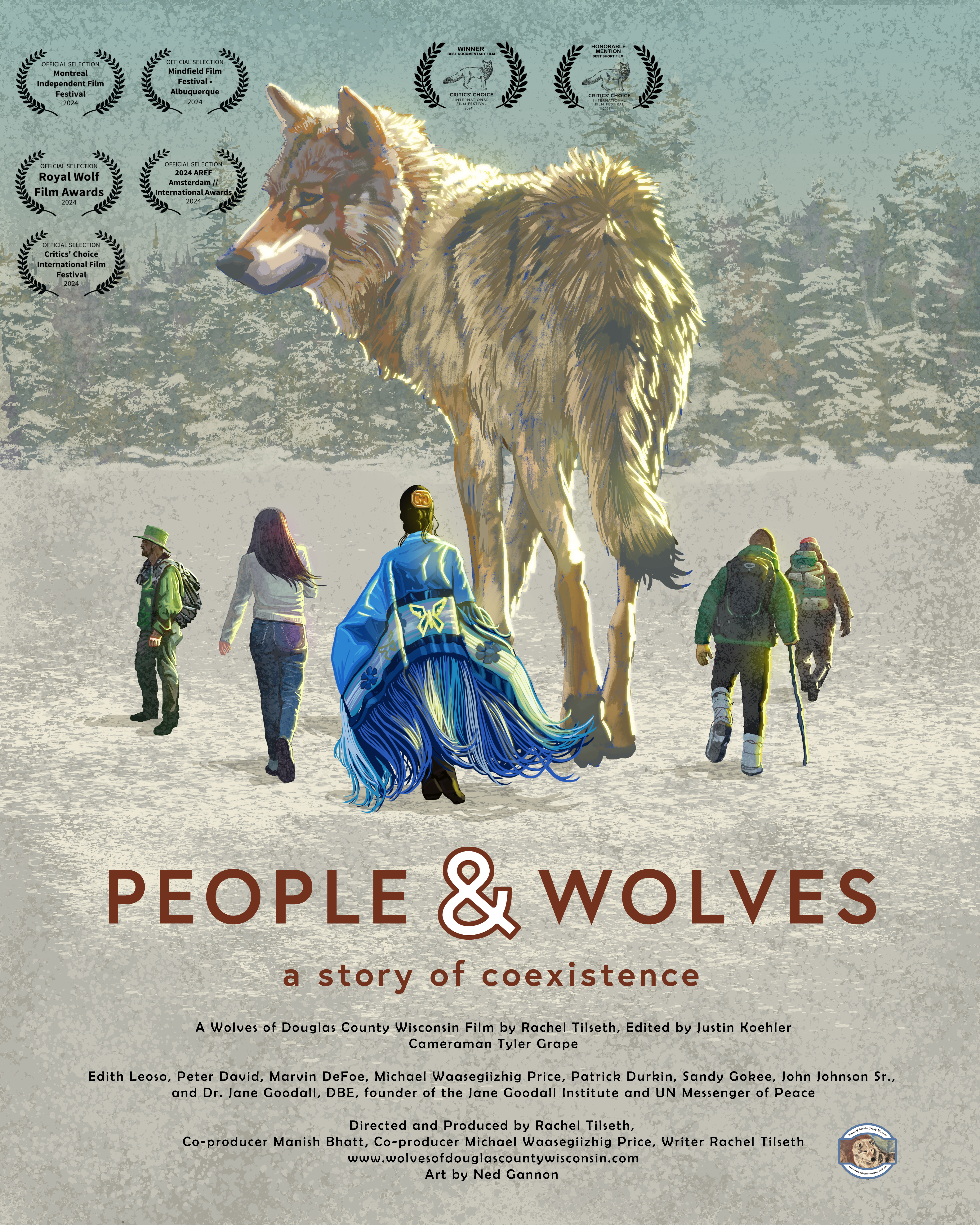 People and Wolves’ short documentary is the official selection of
five film festivals. 