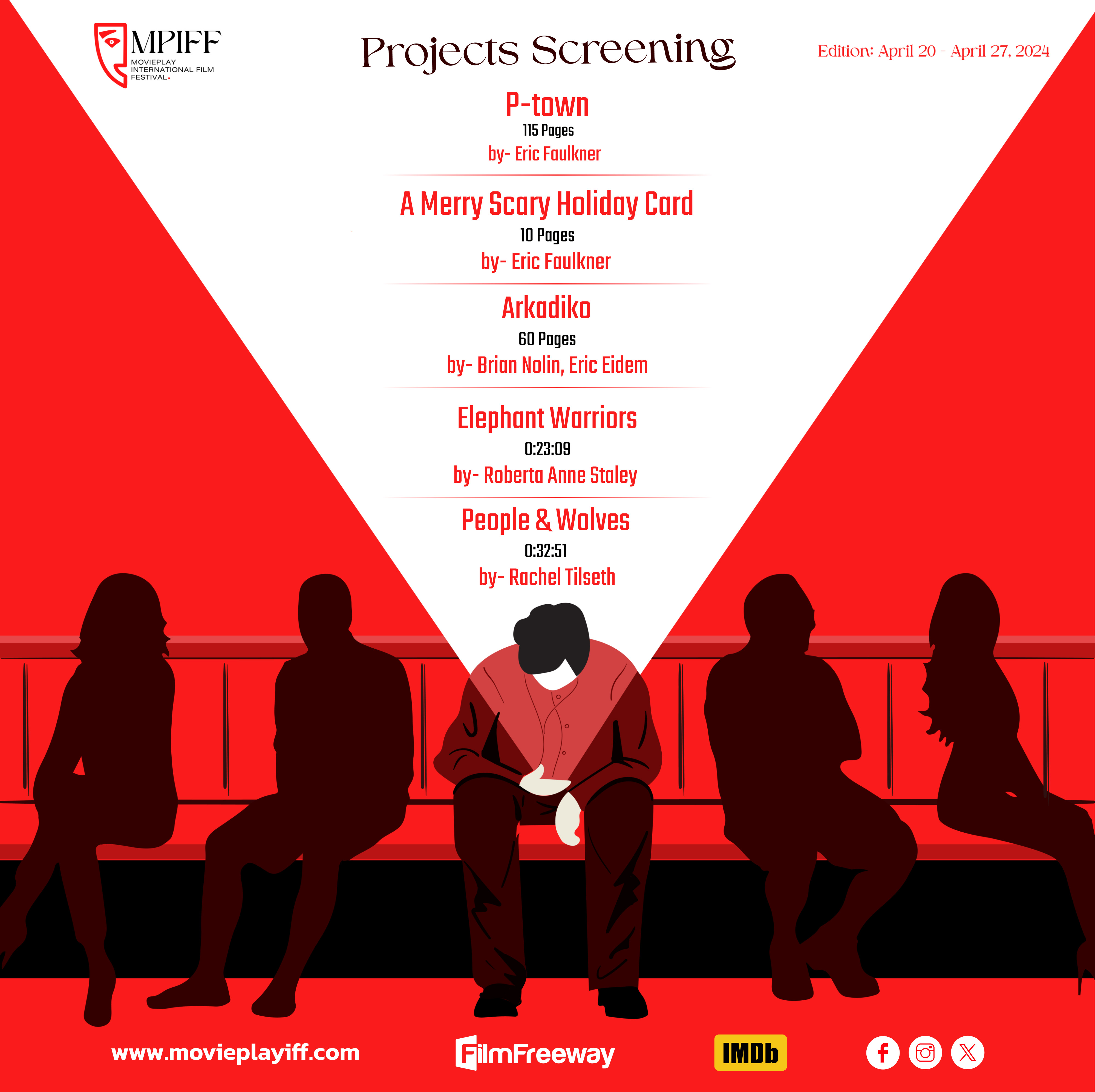 MoviePlay’s Online Film Festival, April 20-27, 2024, Will Be
Screening People and Wolves Film